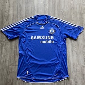 Adidas chelsea football club jersey men’s large
